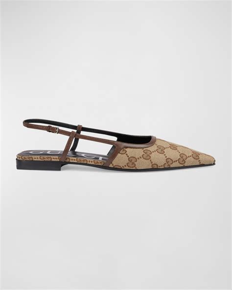 gucci marmont ballerina flat|gucci demi monogram ballerina flats.